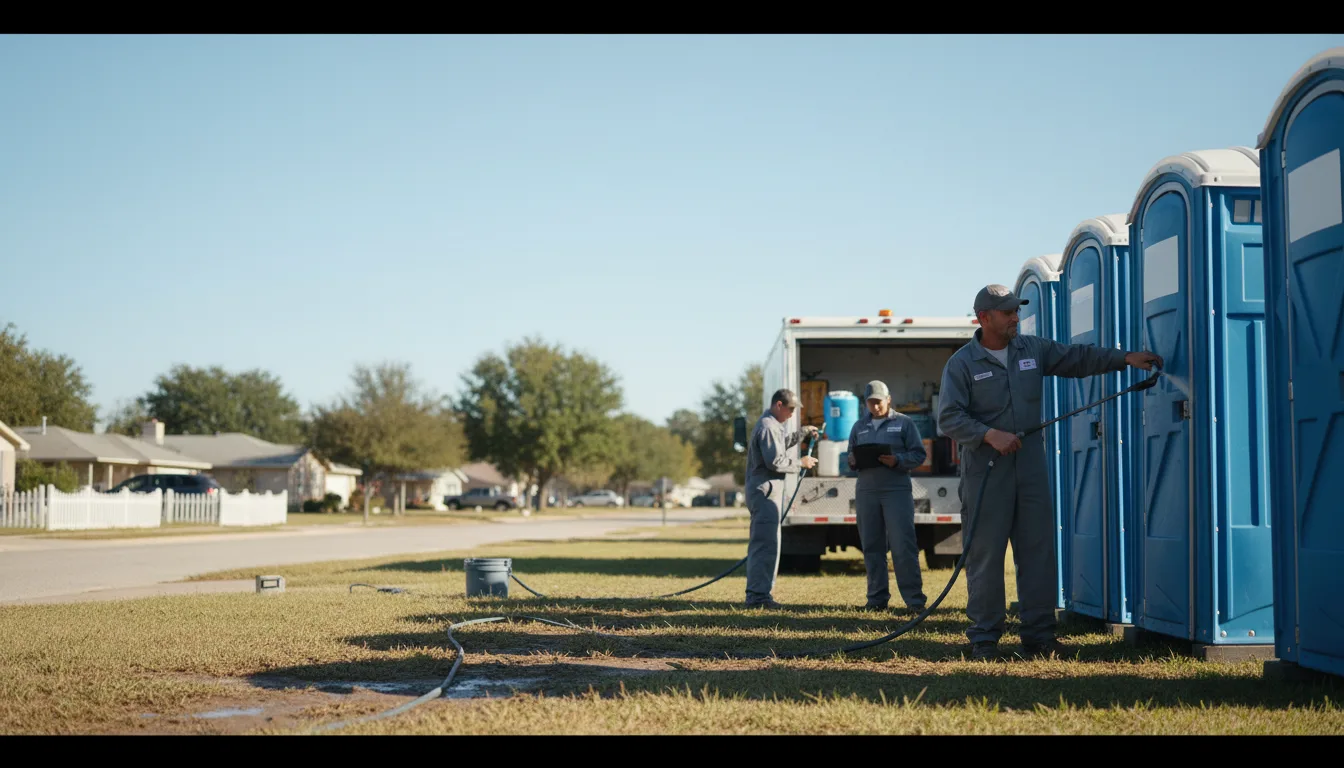 Long-Term Portable Toilet Rental in Dorset, OH near me